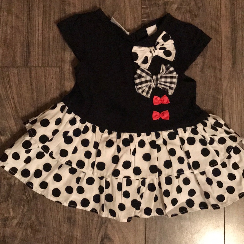 6-9 month First Impressions dress. Very cute!
